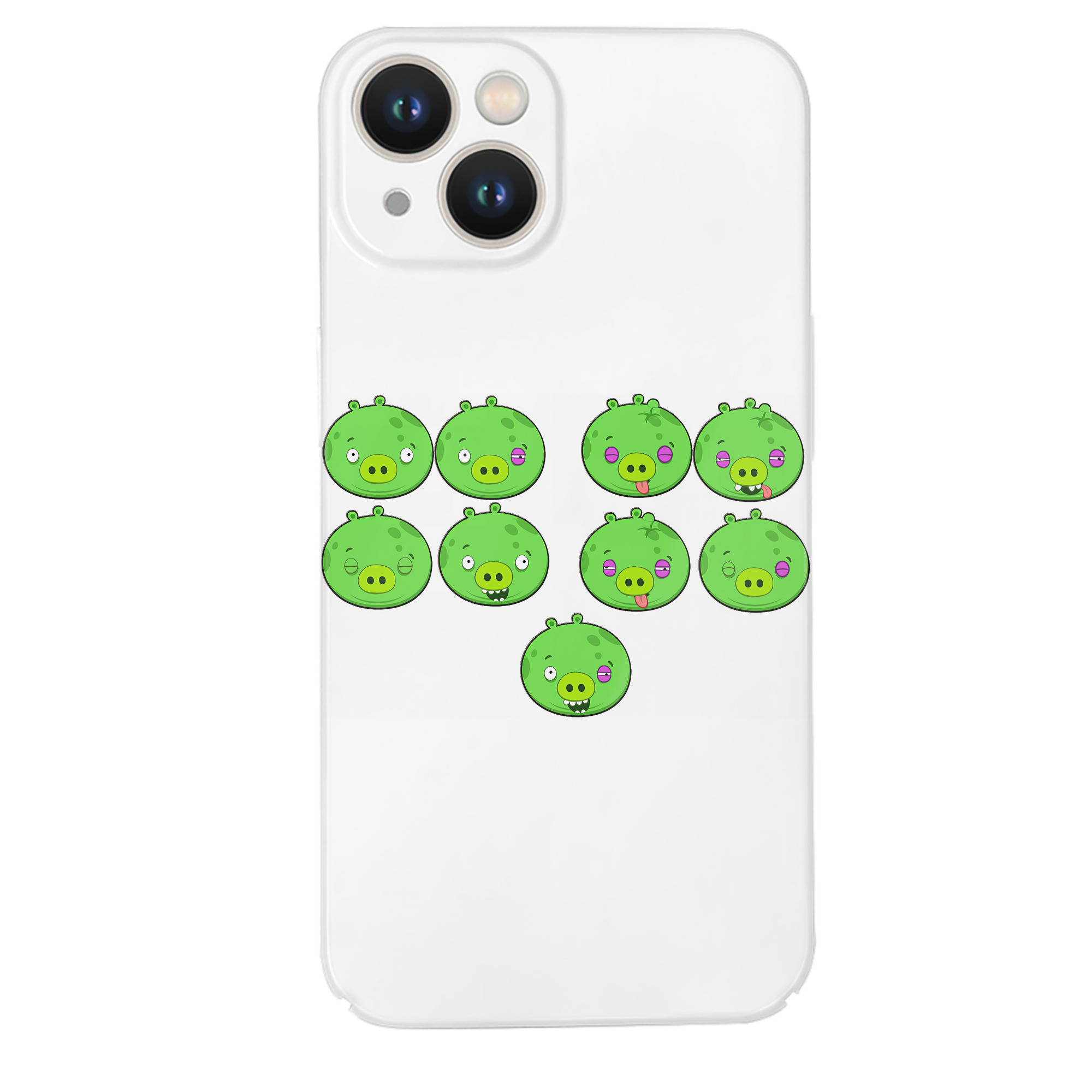 （画像用） Angry Birds アングリーバード 【iPhone 14シリーズ対応】ハードケース